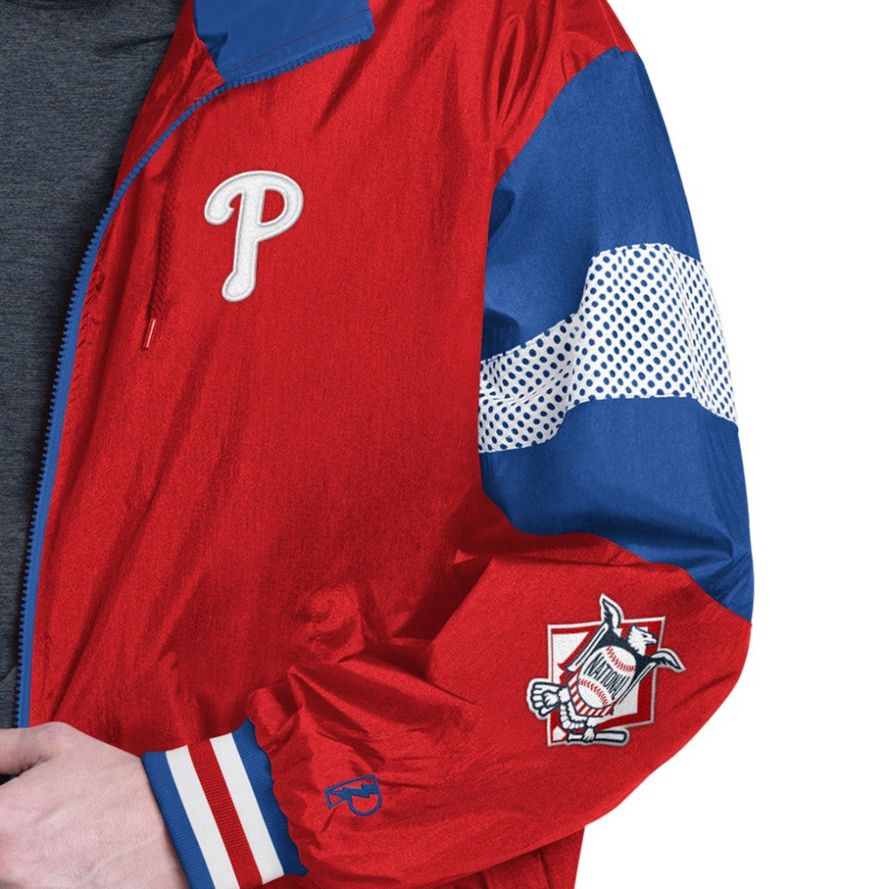 Philadelphia Phillies Pro Player Legacy Lightweight Full-Zip Hooded Jacket Near Me