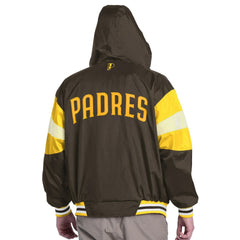 San Diego Padres Pro Player Legacy Lightweight Full-Zip Hooded Jacket Sale