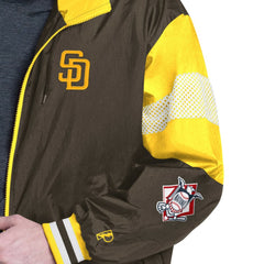 San Diego Padres Pro Player Legacy Lightweight Full-Zip Hooded Jacket Sale