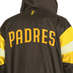 San Diego Padres Pro Player Legacy Lightweight Full-Zip Hooded Jacket Sale