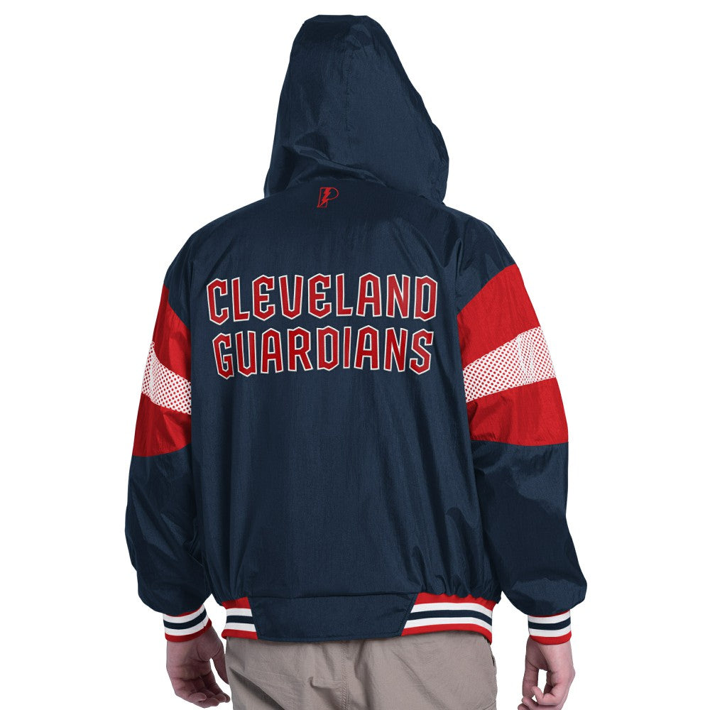Cleveland Guardians Pro Player Legacy Lightweight Full-Zip Hooded Jacket Near Me