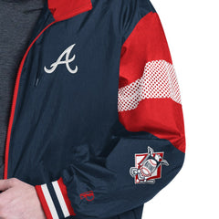 Atlanta Braves Pro Player Legacy Lightweight Full-Zip Hooded Jacket Near Me