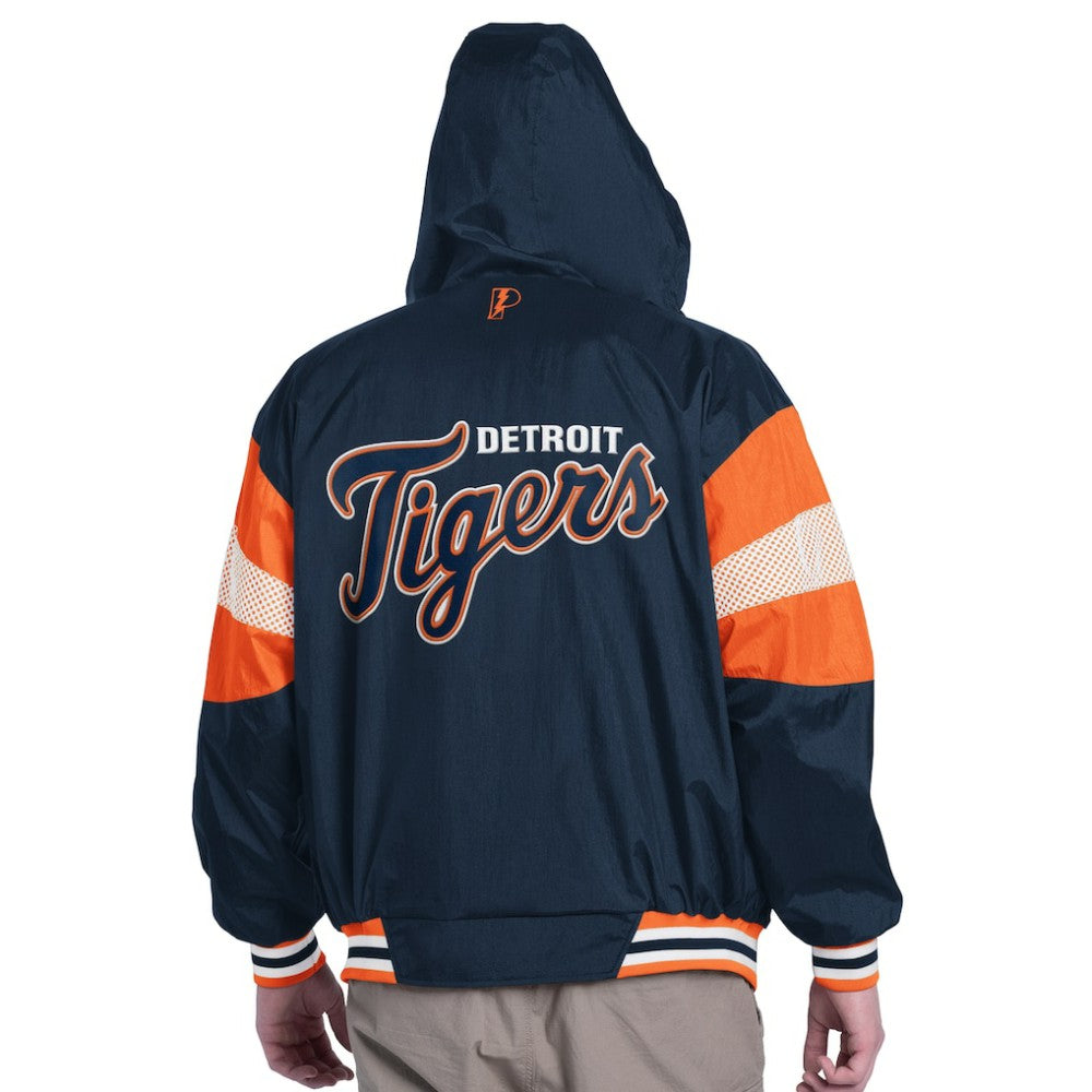 Detroit Tigers Pro Player Legacy Lightweight Full-Zip Hooded Jacket for sale