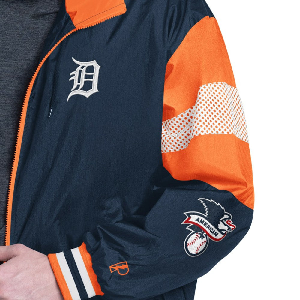 Detroit Tigers Pro Player Legacy Lightweight Full-Zip Hooded Jacket for sale