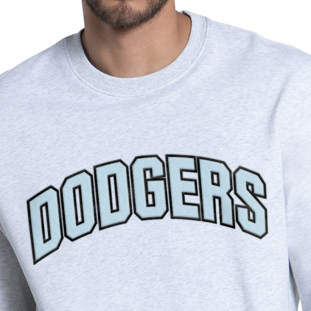 Los Angeles Dodgers Starter Face of Ice Blue French Terry Sweatshirt Discount