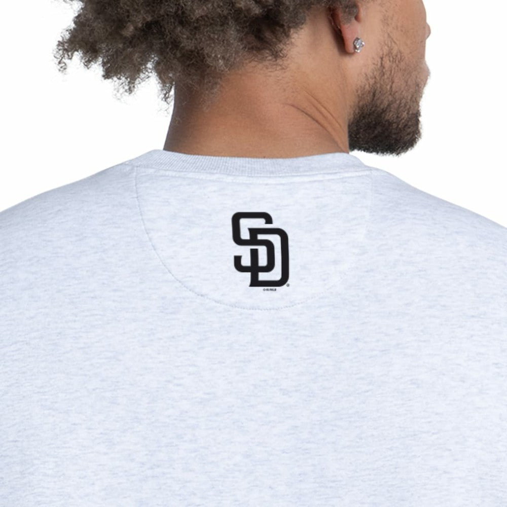San Diego Padres Starter Face of Ice Blue French Terry Sweatshirt Online