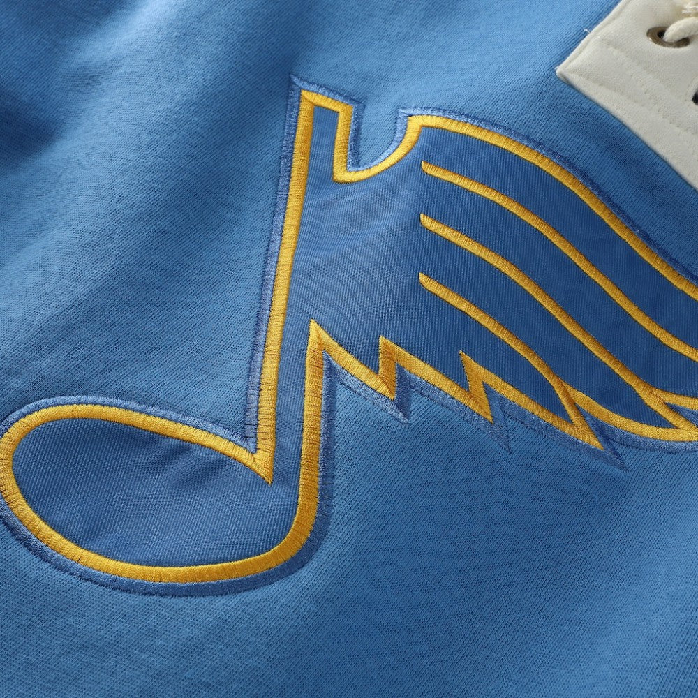 St. Louis Blues '47 Superior Lacer Hoodie - Blue | 47 brand Lifestyle