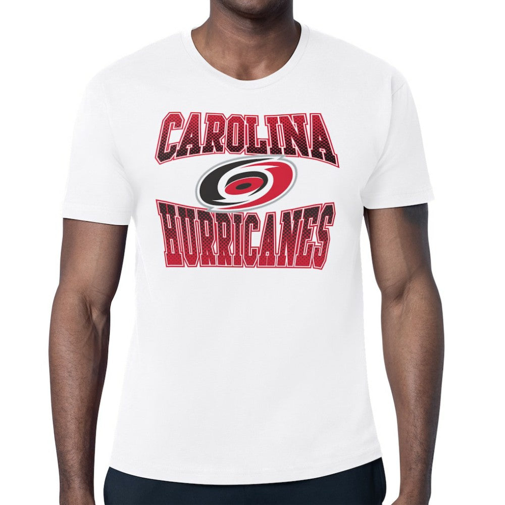 Carolina Hurricanes Starter Comic Style Team Graphic T-Shirt - White | NHL near me