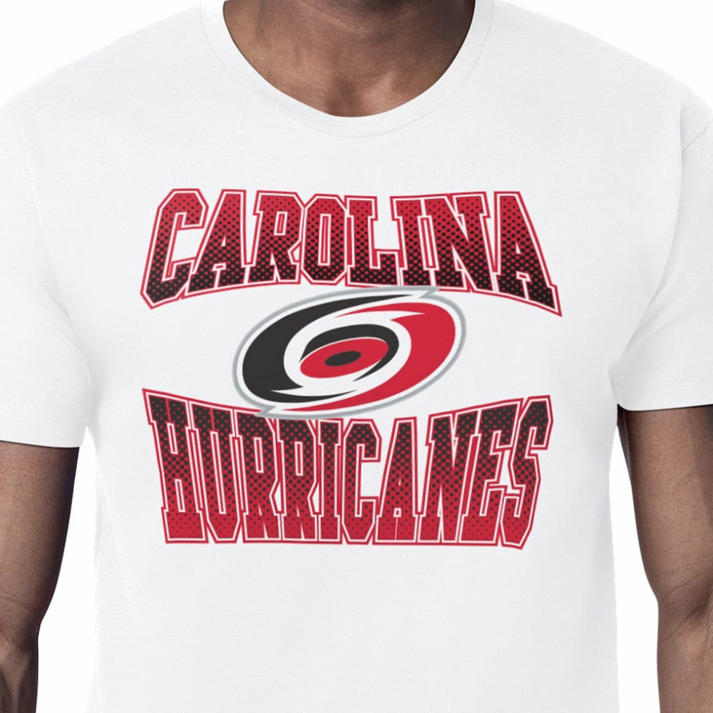 Carolina Hurricanes Starter Comic Style Team Graphic T-Shirt - White | NHL near me