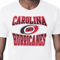 Carolina Hurricanes Starter Comic Style Team Graphic T-Shirt - White | NHL near me