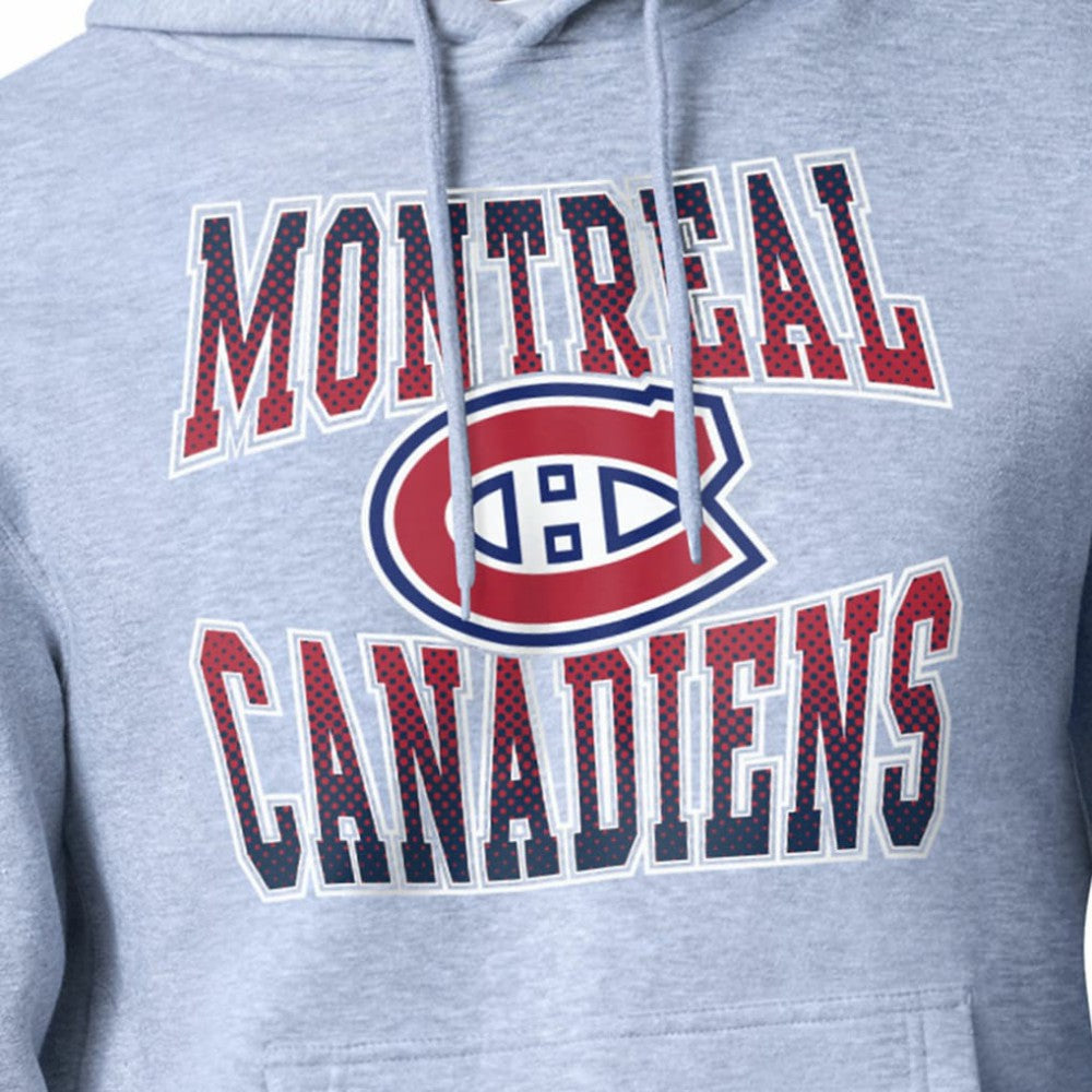Montreal Canadiens Starter Comic Style Team Graphic Hoodie - Gray | NHL sale