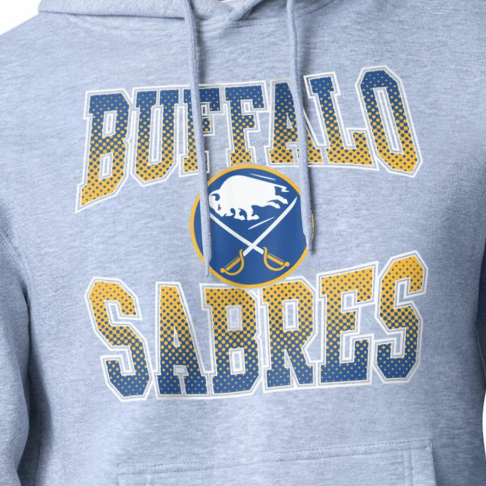 Buffalo Sabres Starter Comic Style Team Graphic Hoodie - Gray | NHL sale