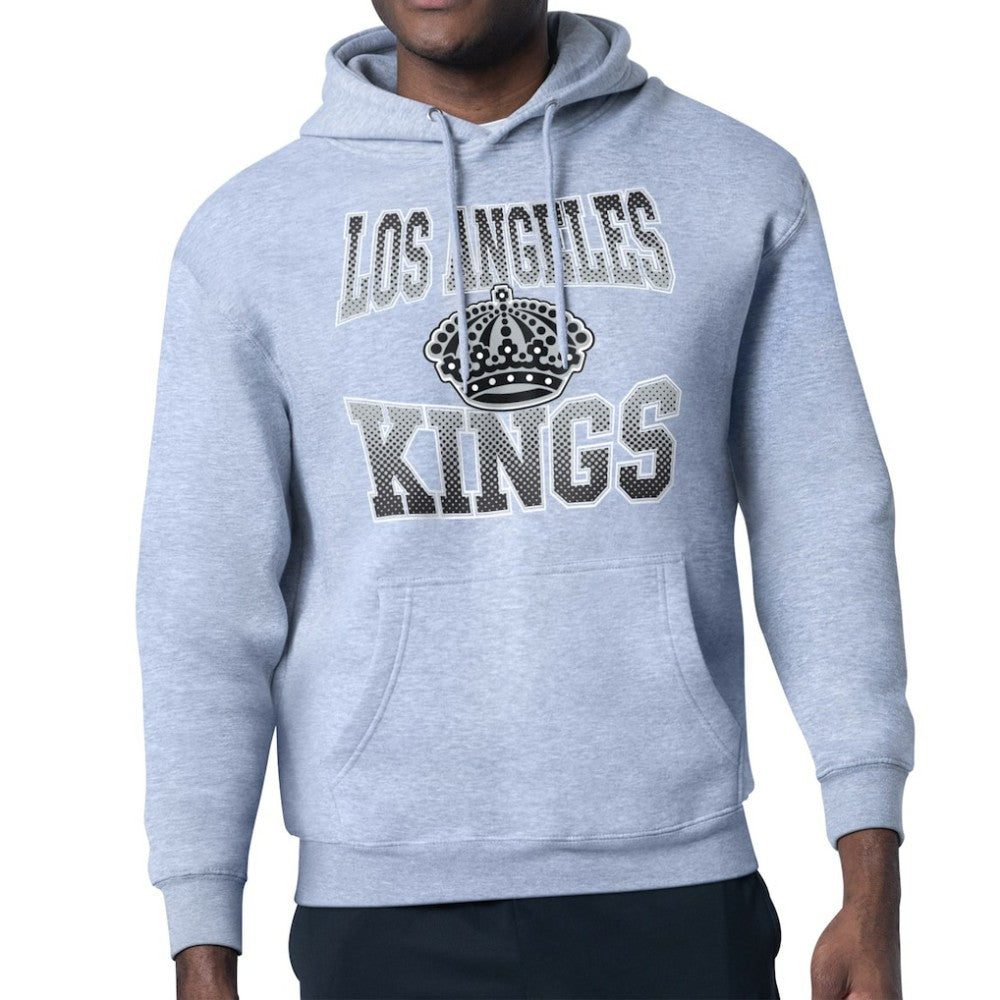 Los Angeles Kings Starter Comic Style Team Graphic Hoodie - Gray | NHL online