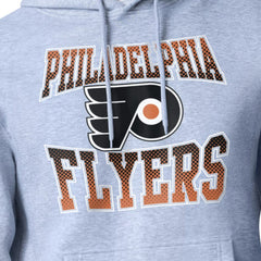 Philadelphia Flyers Starter Comic Style Team Graphic Hoodie - Gray | NHL Lifestyle