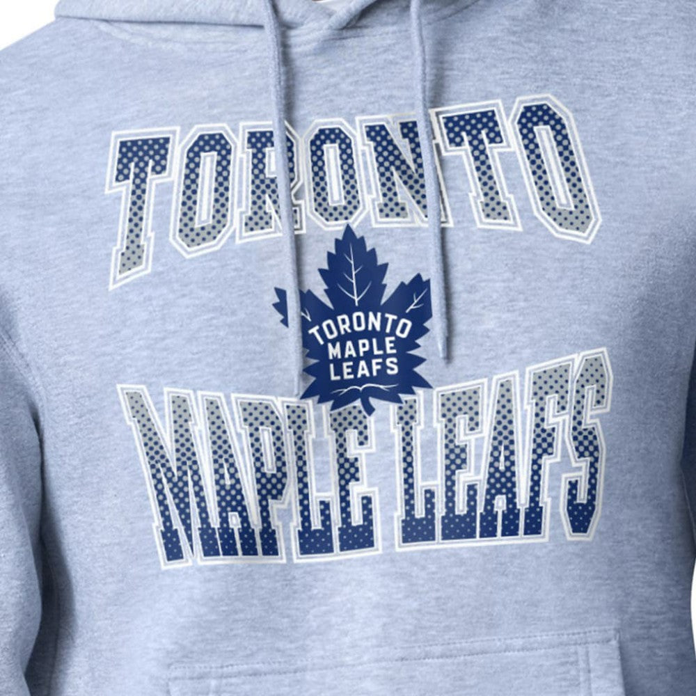 Toronto Maple Leafs Starter Comic Style Team Graphic Hoodie - Gray | NHL near me