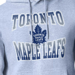 Toronto Maple Leafs Starter Comic Style Team Graphic Hoodie - Gray | NHL near me
