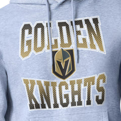 Vegas Golden Knights Starter Comic Style Team Graphic Hoodie - Gray | NHL Clearance
