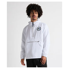 Charles River x New England Patriots Pack-N-Go Half-Zip Hoodie - White - NFL