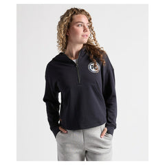 Charles River x New England Patriots Women's Willow Fleece Quarter-Zip Hoodie - Navy - NFL