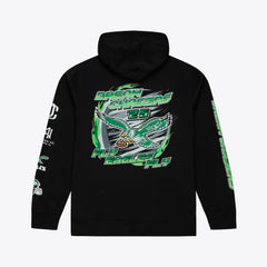 Philadelphia Eagles Dream Chasers Fly Hoodie - Black - Mitchell & Ness