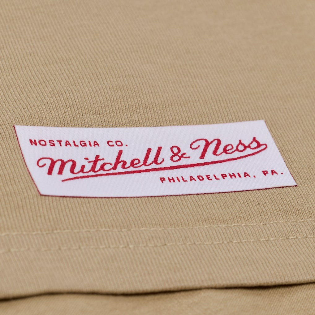 Philadelphia Eagles Dream Chasers Rings T-Shirt - Khaki - Mitchell & Ness