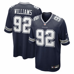 Quinnen Williams Dallas Cowboys Team Game Jersey - Navy - Nike