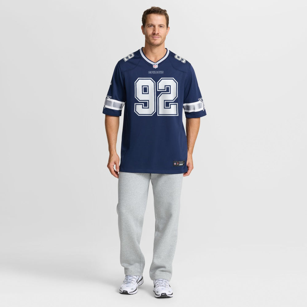 Quinnen Williams Dallas Cowboys Team Game Jersey - Navy - Nike