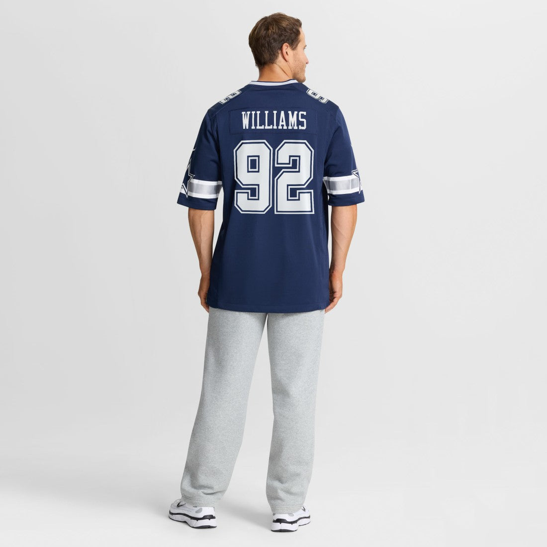Quinnen Williams Dallas Cowboys Team Game Jersey - Navy - Nike
