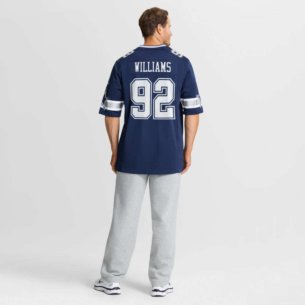 Quinnen Williams Dallas Cowboys Team Game Jersey - Navy - Nike