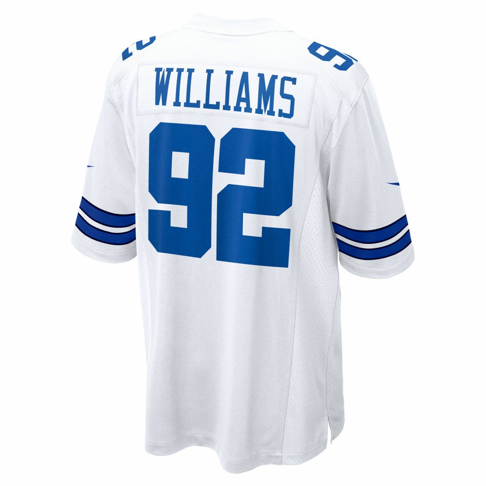 Quinnen Williams Dallas Cowboys Game Jersey - White - Nike