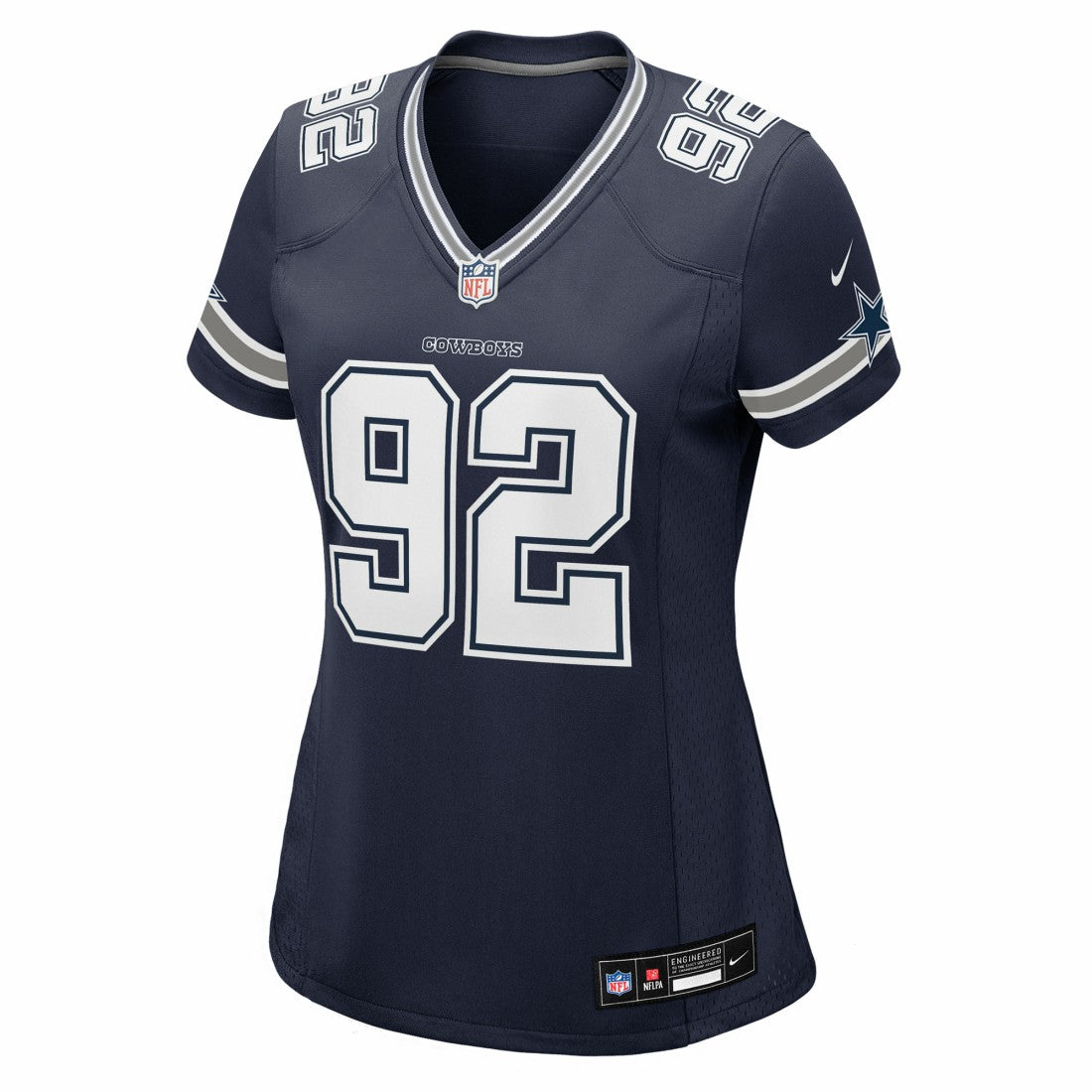 Quinnen Williams Dallas Cowboys Women's Team Game Jersey - Navy - Nike