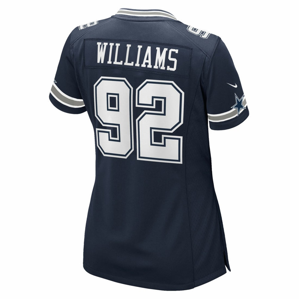 Quinnen Williams Dallas Cowboys Women's Team Game Jersey - Navy - Nike
