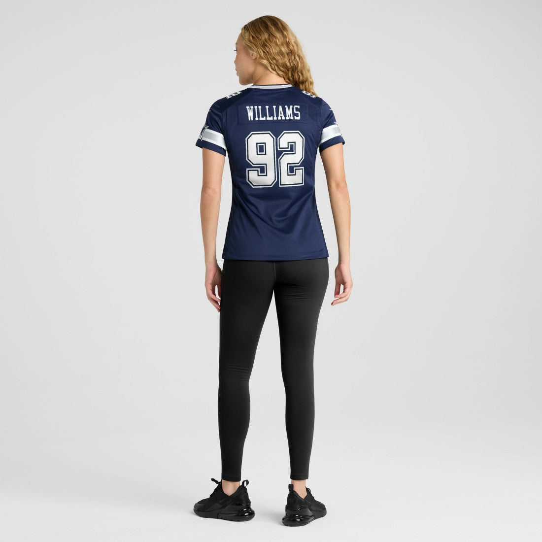 Quinnen Williams Dallas Cowboys Women's Team Game Jersey - Navy - Nike