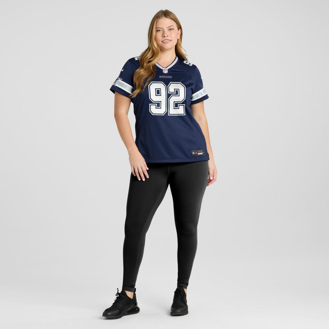 Quinnen Williams Dallas Cowboys Women's Team Game Jersey - Navy - Nike