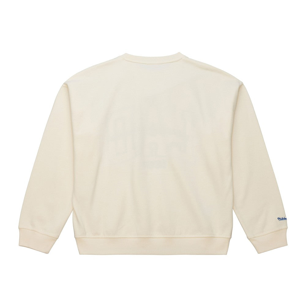 Los Angeles Dodgers Mitchell & Ness Women's Premium Crewneck Sweatshirt Outlet