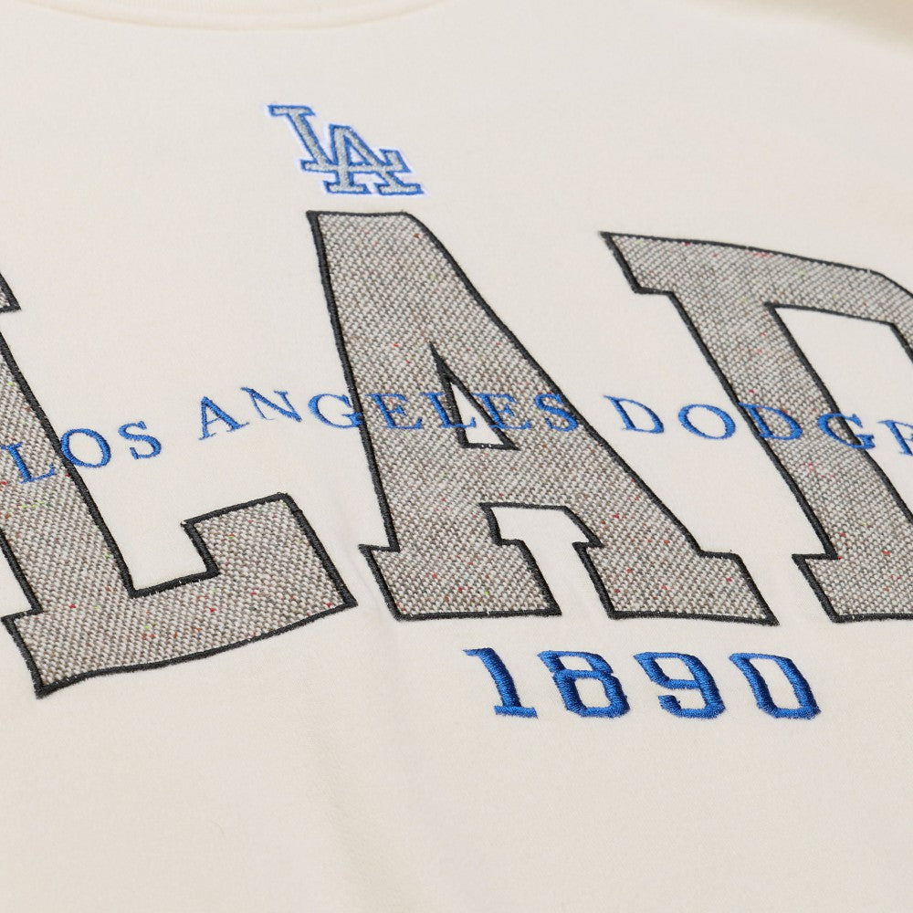 Los Angeles Dodgers Mitchell & Ness Women's Premium Crewneck Sweatshirt Outlet