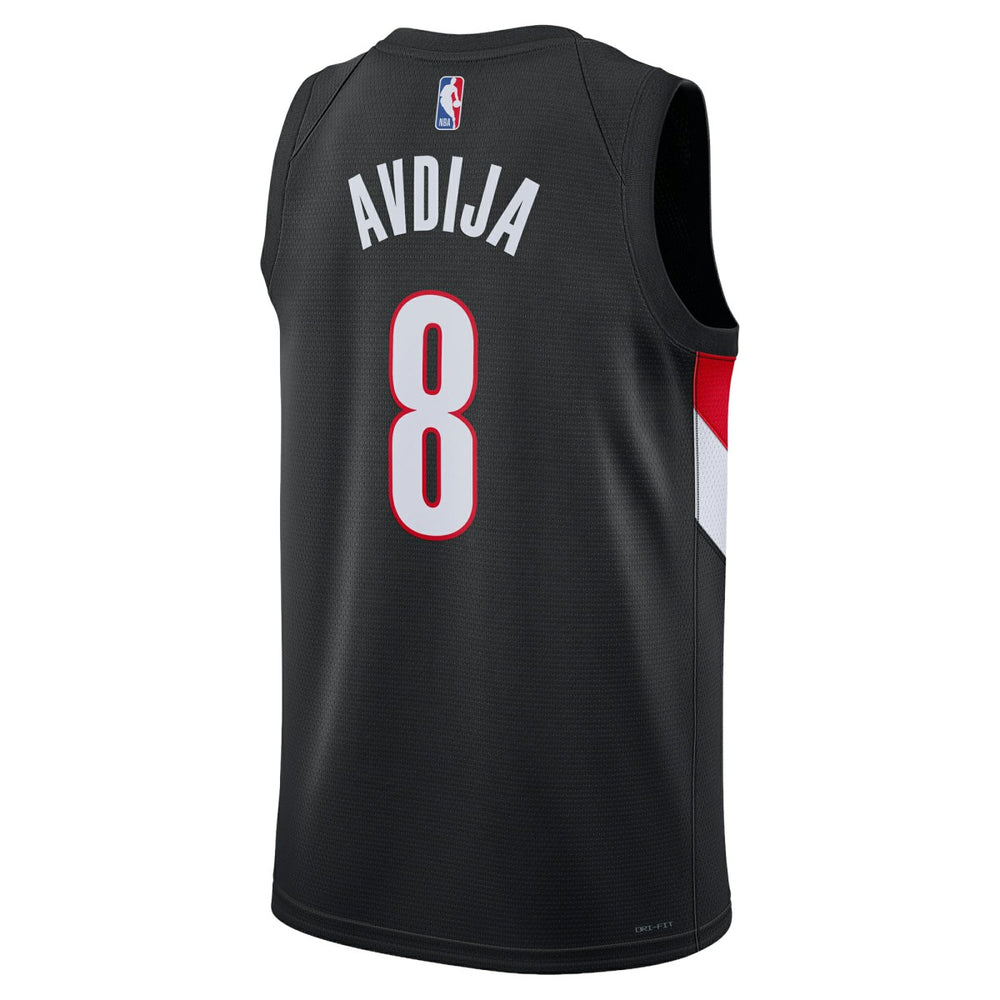 Nike Deni Avdija Portland Trail Blazers Unisex Swingman Jersey Icon Edition Black