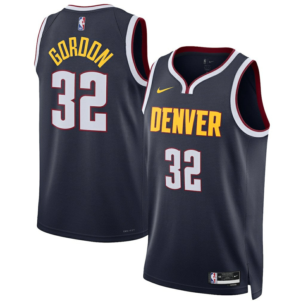 Nike Aaron Gordon Denver Nuggets Unisex Swingman Jersey Icon Editi- Navy