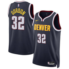 Nike Aaron Gordon Denver Nuggets Unisex Swingman Jersey Icon Editi- Navy