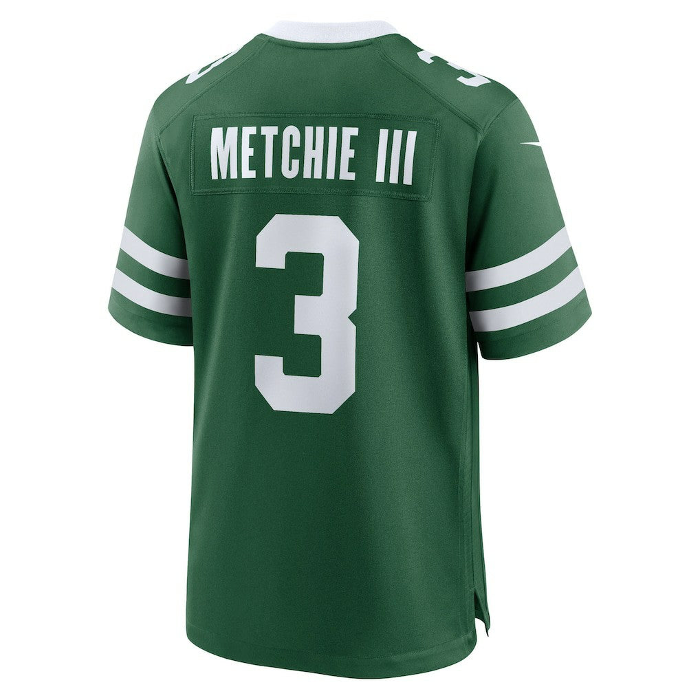 John Metchie III New York Jets Team Game Jersey - Legacy Green - Nike