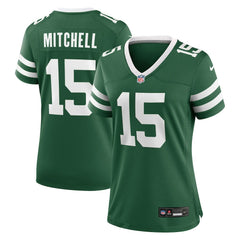 Adonai Mitchell New York Jets Women's Team Game Jersey - Legacy Green - Nike