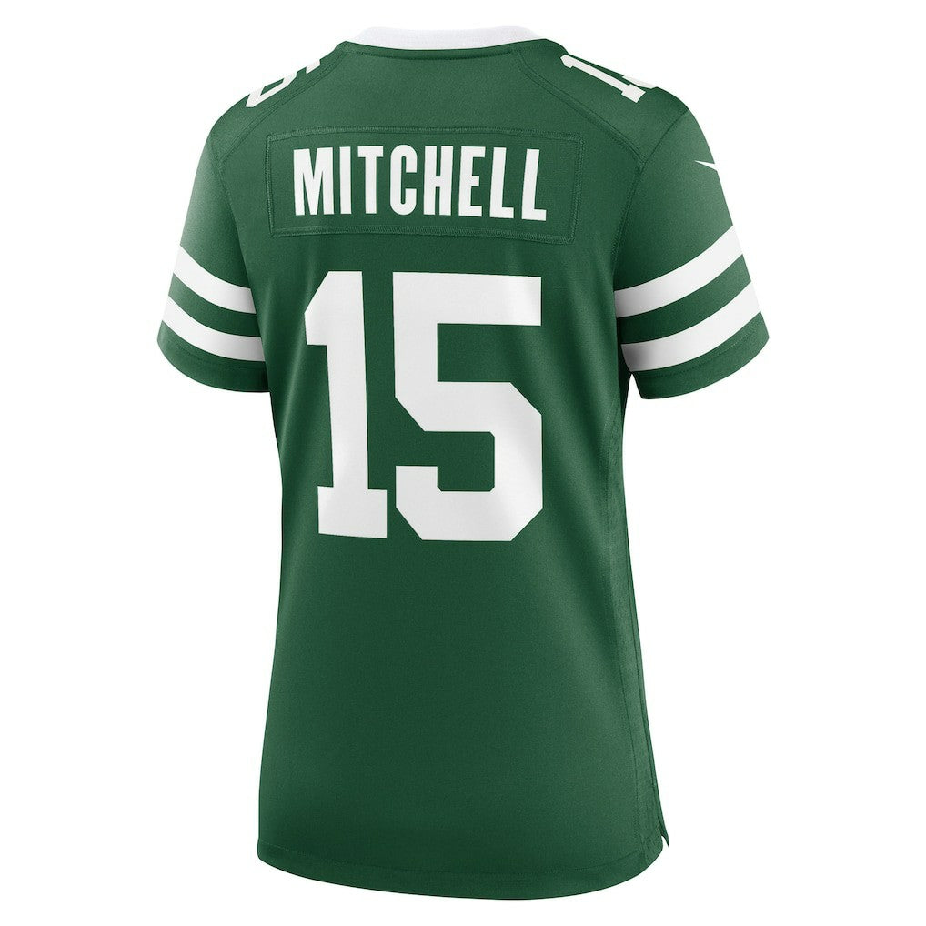 Adonai Mitchell New York Jets Women's Team Game Jersey - Legacy Green - Nike