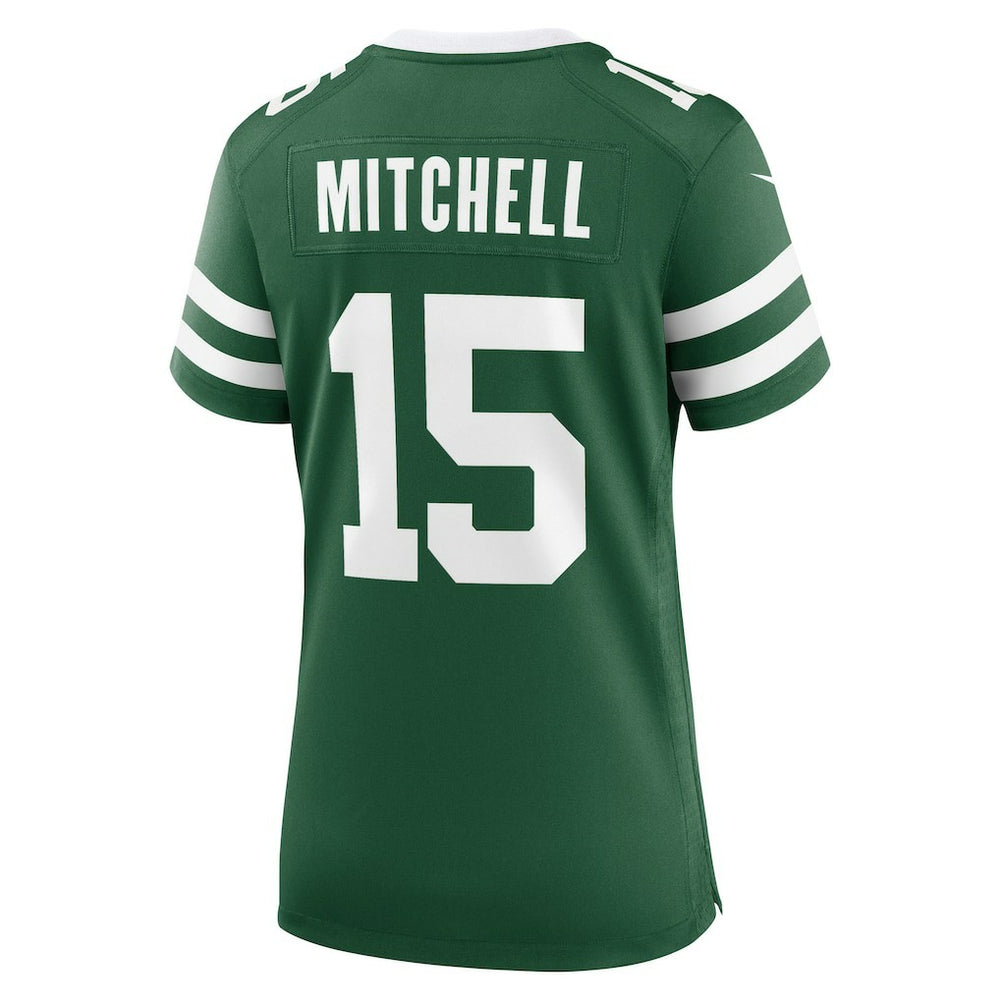 Adonai Mitchell New York Jets Women's Team Game Jersey - Legacy Green - Nike