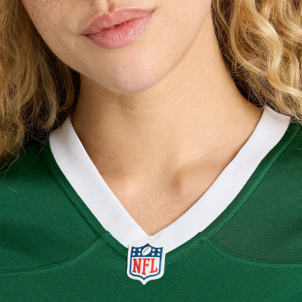 Adonai Mitchell New York Jets Women's Team Game Jersey - Legacy Green - Nike