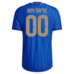 Adidas - Italy National Team FIFA x World Cup 2026 Home On Field Custom Jersey - Blue