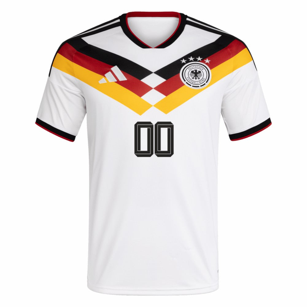 Adidas - Germany National Team FIFA x World Cup 2026 Home Replica Custom Jersey - White