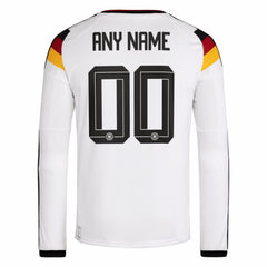 Adidas - Germany National Team FIFA x World Cup 2026 Home Replica Long Sleeve Custom Jersey - White