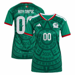 Adidas - Mexico National Team Women's 2026 Home Replica Custom Jersey - Green