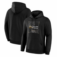 Nashville Predators vs. Pittsburgh Penguins 2025 NHL Global Series Matchup Legacy Hoodie - Black | NHL Clearance