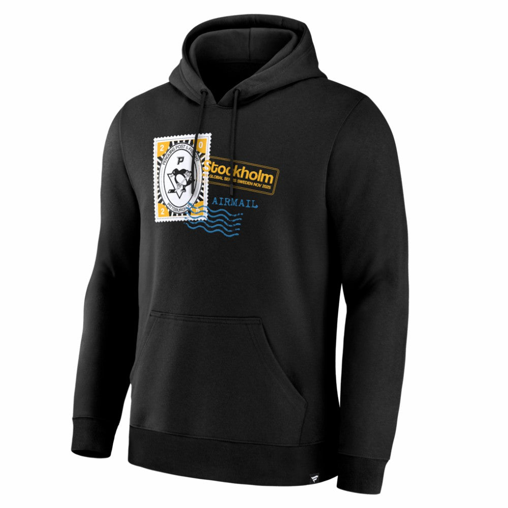 Pittsburgh Penguins 2025 NHL Global Series Hometown To Stockholm Legacy Hoodie - Black | NHL near me